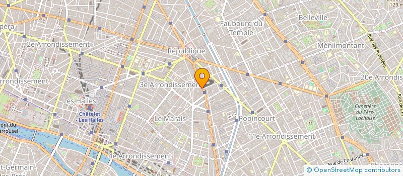 localisation de l'entreprise ASSOCIATION REVUE ECLAIR  PARIS