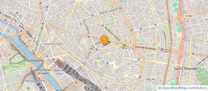 localisation de l'entreprise ASSOCIATION REZAL 404  PARIS