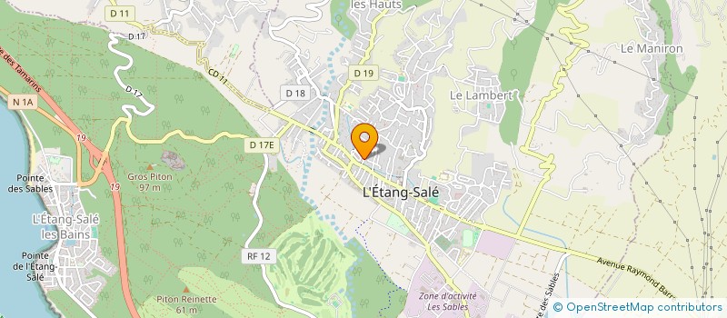 localisation de l'entreprise ASSOCIATION REZO TRANS KOM à L'ETANG-SALE
