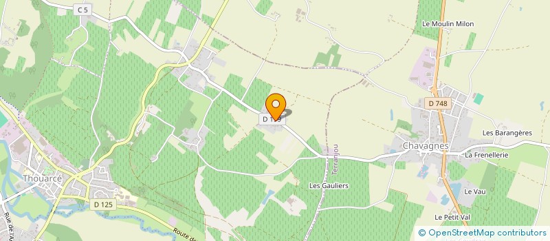 localisation de l'entreprise ASSOCIATION RHAPSODIE  BELLEVIGNE-EN-LAYON