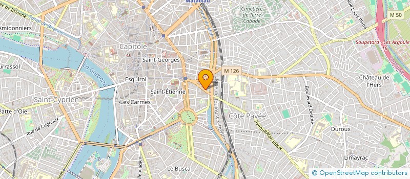 localisation de l'entreprise ASSOCIATION RHAPSODIE  TOULOUSE