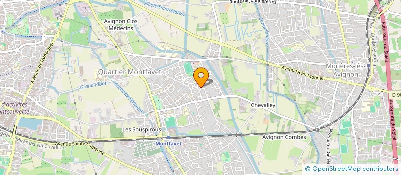 localisation de l'entreprise ASSOCIATION RHAPSODIE ET COMPAGNIE à AVIGNON