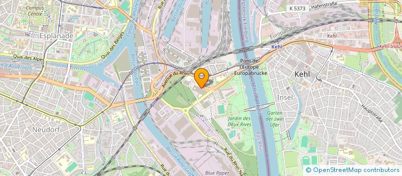 localisation de l'entreprise ASSOCIATION RHENA à STRASBOURG