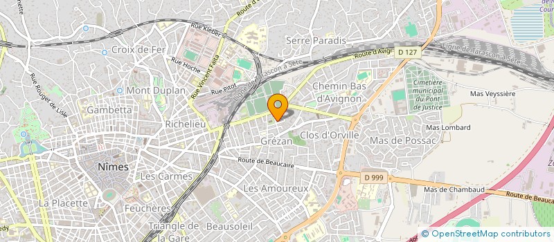 localisation de l'entreprise ASSOCIATION RHIZOMUNDI à NIMES