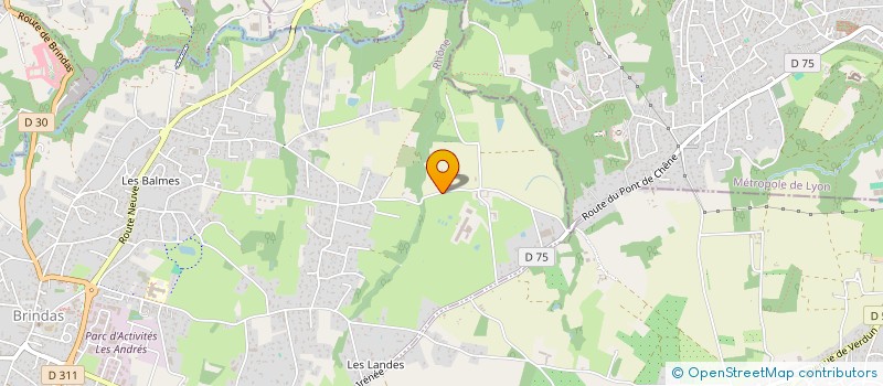 localisation de l'entreprise ASSOCIATION RHONE ALPES LEGUMES  BRINDAS