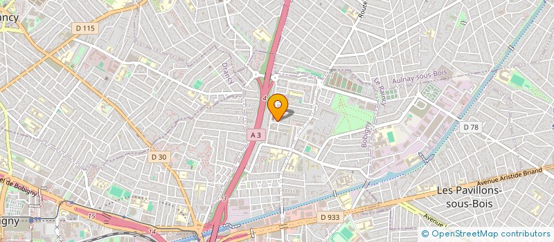 localisation de l'entreprise ASSOCIATION RIBAT  BONDY