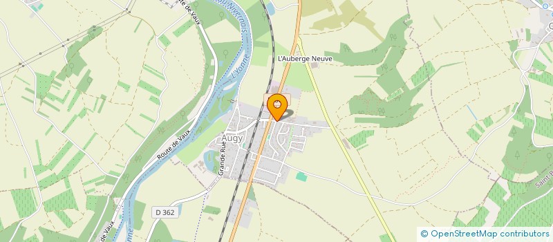 localisation de l'entreprise ASSOCIATION RICHES DU TEMPS 89  AUGY