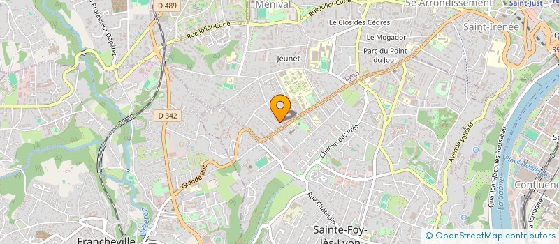 localisation de l'entreprise ASSOCIATION RIDE4LIFE à LYON