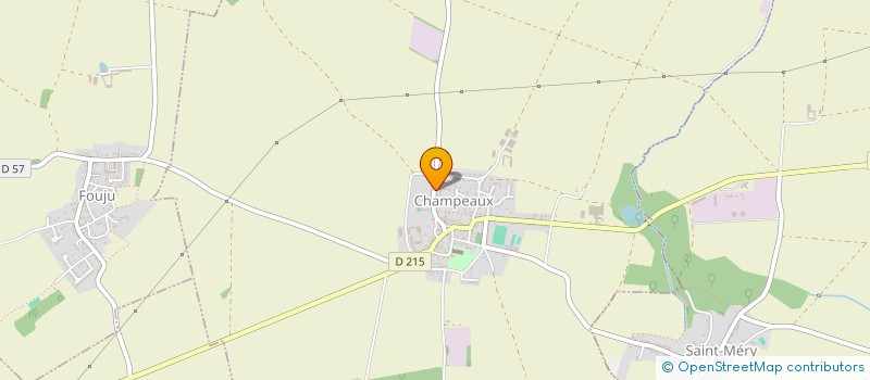 localisation de l'entreprise ASSOCIATION RINGSIDE  CHAMPEAUX