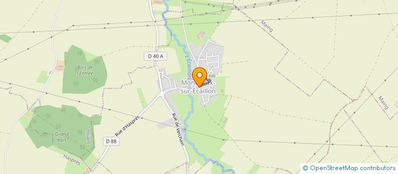 localisation de l'entreprise ASSOCIATION RIRE ET HARMONIE ASRIHA à MONCHAUX-SUR-ECAILLON