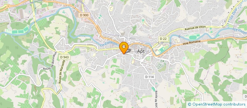 localisation de l'entreprise ASSOCIATION RIZ SOUFFLE PRODUCTION  APT