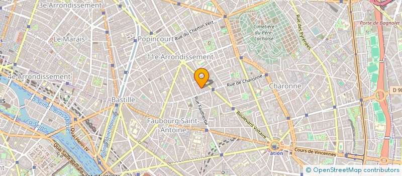 localisation de l'entreprise ASSOCIATION RMG PROD  PARIS