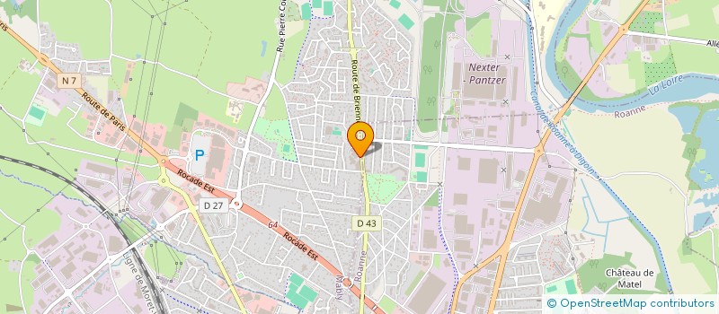 localisation de l'entreprise ASSOCIATION ROANNAISE POUR L'APPRENTISSAGE - CFA DU ROANNAIS  MABLY