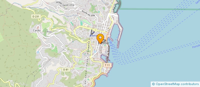 localisation de l'entreprise ASSOCIATION ROCK IN BASTIA à BASTIA