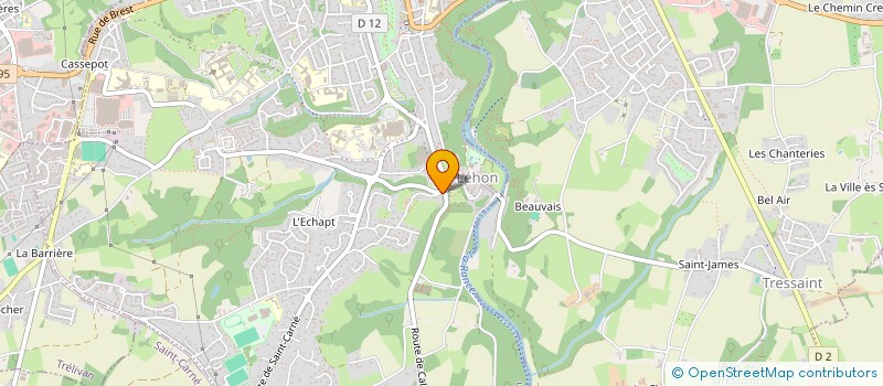 localisation de l'entreprise ASSOCIATION ROCK IS DEAD  DINAN