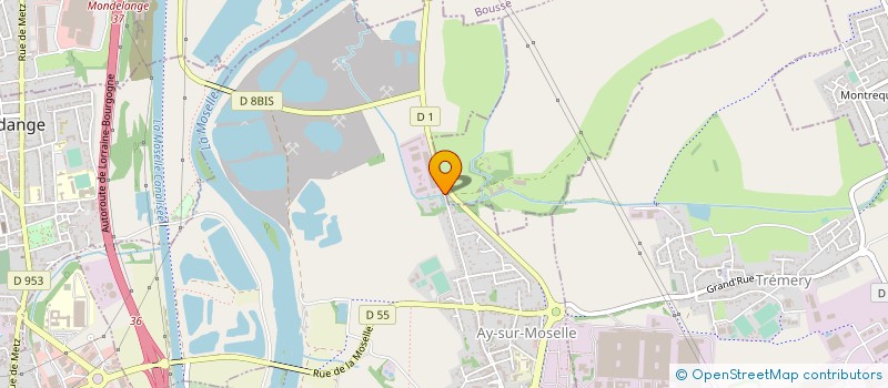 localisation de l'entreprise ASSOCIATION ROCKSHOW  AY-SUR-MOSELLE