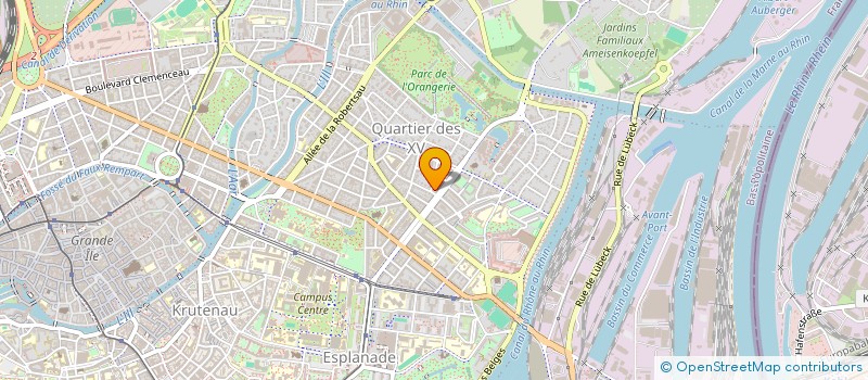localisation de l'entreprise ASSOCIATION ROHAN à STRASBOURG