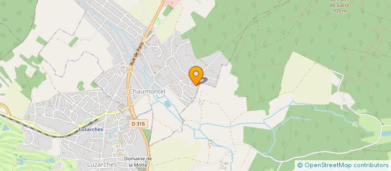 localisation de l'entreprise ASSOCIATION ROLE PLAY  CHAUMONTEL