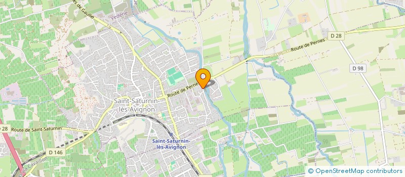localisation de l'entreprise ASSOCIATION ROMARINE à SAINT-SATURNIN-LES-AVIGNON