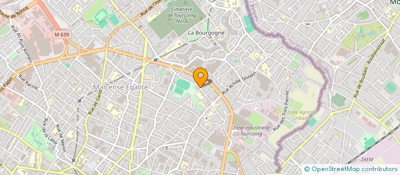 localisation de l'entreprise ASSOCIATION ROMTO SON ET LUMIERE  TOURCOING