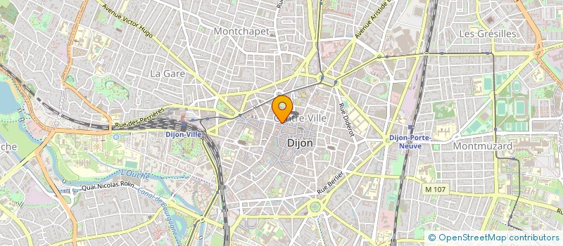 localisation de l'entreprise ASSOCIATION RONGEOT BALLOT à DIJON