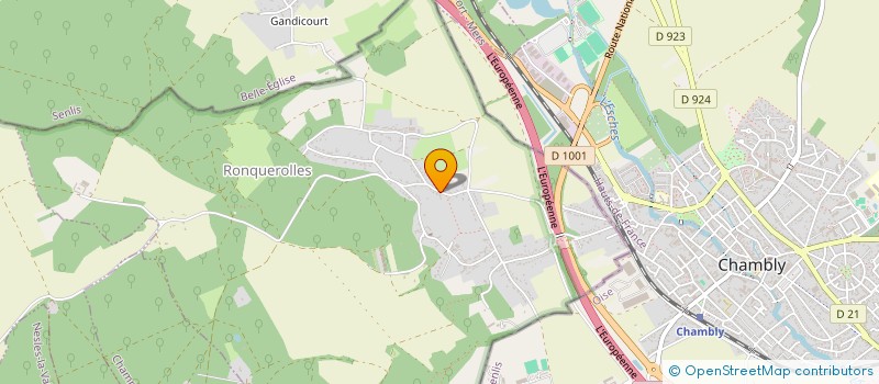 localisation de l'entreprise ASSOCIATION RONQ'N ROLL  RONQUEROLLES