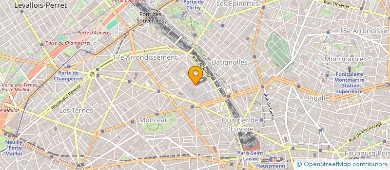 localisation de l'entreprise ASSOCIATION RORSCHACH INTERNATIONALE POUR LE SYSTEME INTEGRE - ARISI/CSIRA  PARIS