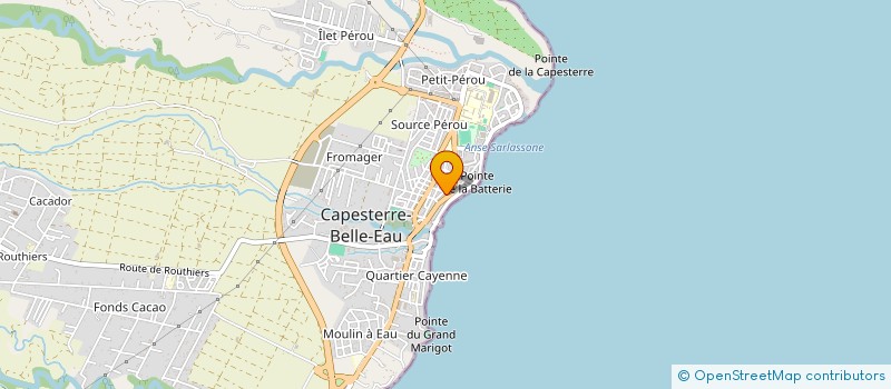 localisation de l'entreprise ASSOCIATION ROSE CAYENNE (ARC) à CAPESTERRE-BELLE-EAU
