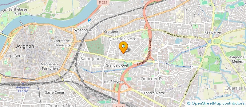 localisation de l'entreprise ASSOCIATION ROTFLEU D HOMME  AVIGNON