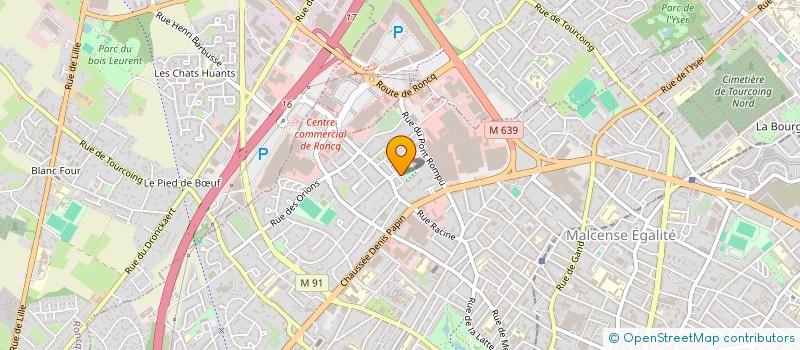 localisation de l'entreprise ASSOCIATION ROUBAIX TOURCOING PALESTINE  TOURCOING