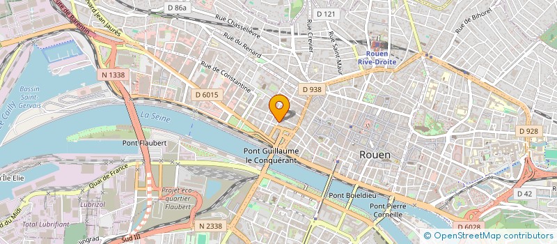 localisation de l'entreprise ASSOCIATION ROUENNAISE NOUV ACROPOLE  ROUEN