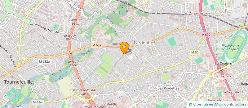 localisation de l'entreprise ASSOCIATION ROUGE GORGE à TOULOUSE