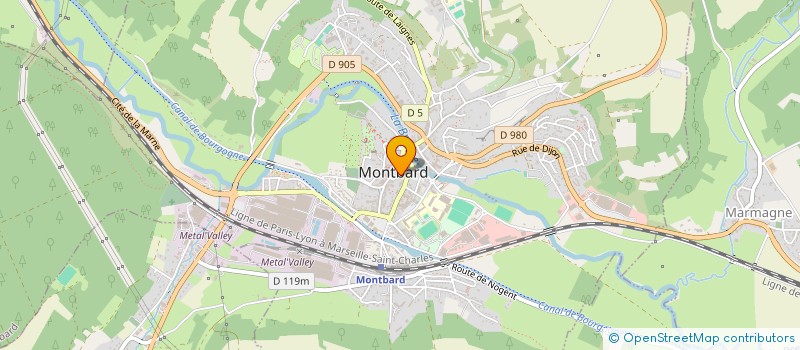 localisation de l'entreprise ASSOCIATION ROUGEMONT LOISIRS  ROUGEMONT