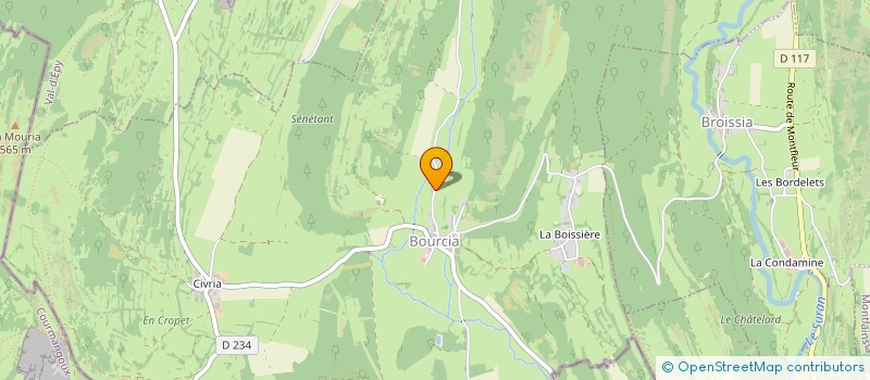 localisation de l'entreprise ASSOCIATION ROUS D'ANE  VAL SURAN