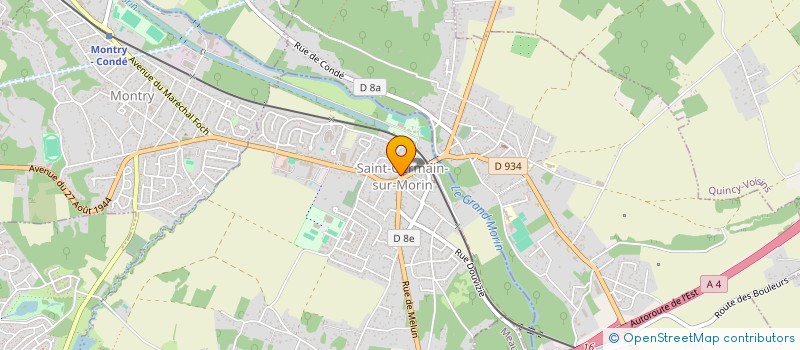 localisation de l'entreprise ASSOCIATION @RROBE  SAINT-GERMAIN-SUR-MORIN