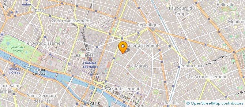 localisation de l'entreprise ASSOCIATION RUBATO  PARIS