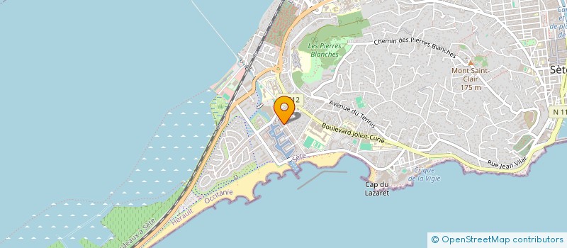 localisation de l'entreprise ASSOCIATION RUBAVU MURAZUBA  SETE