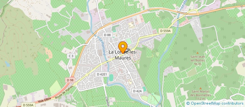 localisation de l'entreprise ASSOCIATION RUGBY CLUB LONDAIS à LA LONDE-LES-MAURES
