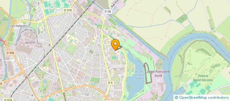 localisation de l'entreprise ASSOCIATION RUMBA FLAMENCO GYPSY SOLEA  CHALON-SUR-SAONE