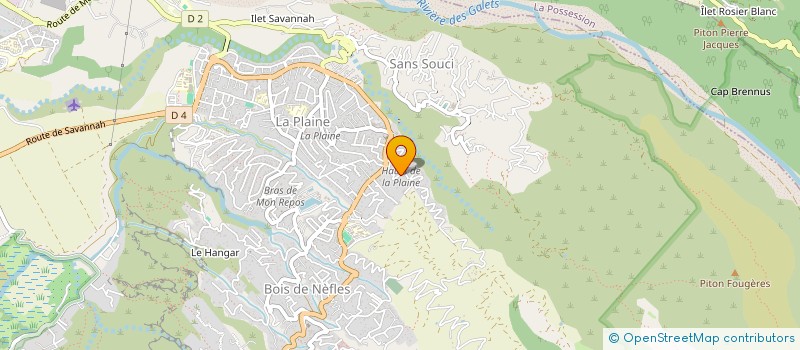 localisation de l'entreprise ASSOCIATION RUN AVENIR  SAINT-PAUL
