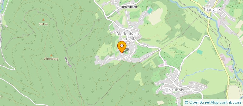 localisation de l'entreprise ASSOCIATION RUND UM DIEFFENBACH  DIEFFENBACH-AU-VAL