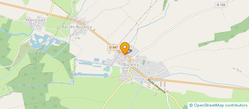 localisation de l'entreprise ASSOCIATION RURALE DE JEUNES ANIMATEURS à BRIEULLES-SUR-BAR