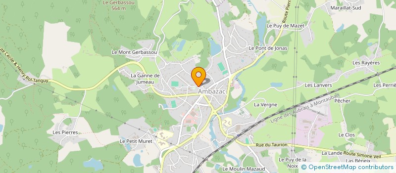 localisation de l'entreprise ASSOCIATION RURALE POUR ADULTES EN INSERTION à SAINT-LAURENT-LES-EGLISES