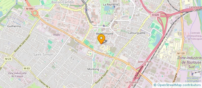 localisation de l'entreprise ASSOCIATION RWANDAIS DE TOULOUSE (A.R.T)  TOULOUSE
