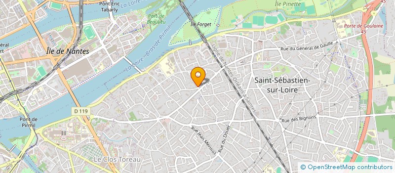 localisation de l'entreprise ASSOCIATION RYTHME SUD à SAINT-SEBASTIEN-SUR-LOIRE
