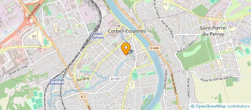 localisation de l'entreprise ASSOCIATION RYTHMES ET CORDES à CORBEIL-ESSONNES