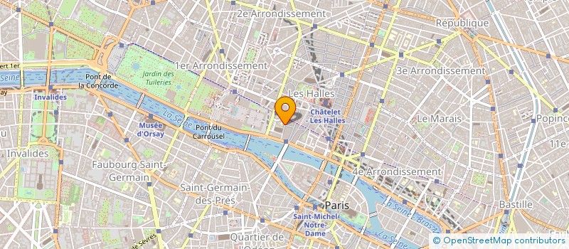 localisation de l'entreprise ASSOCIATION SACEC à PARIS