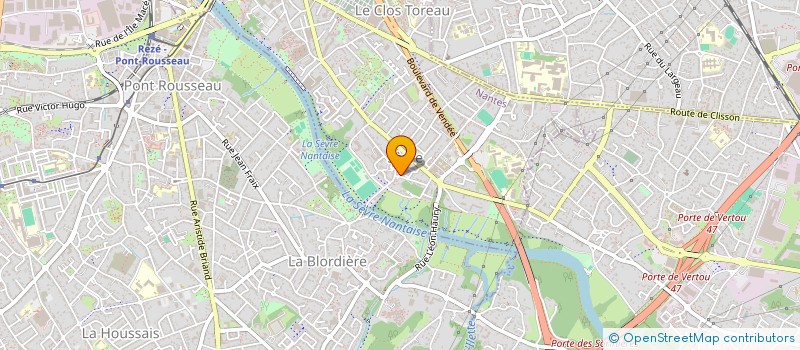 localisation de l'entreprise ASSOCIATION SAGA à NANTES