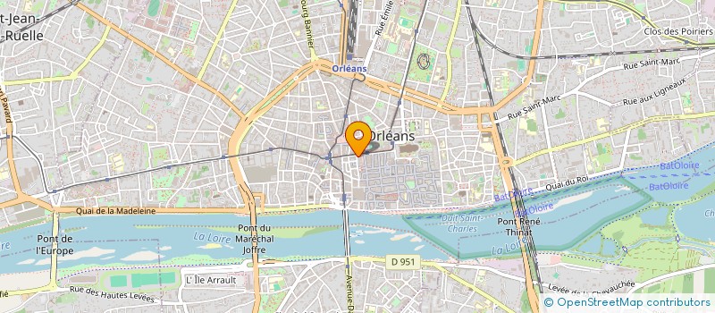 localisation de l'entreprise ASSOCIATION SAGUNJA à ORLEANS