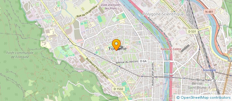 localisation de l'entreprise ASSOCIATION   SAHA  FONTAINE